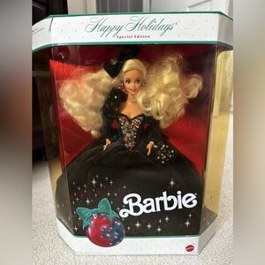 1991 Happy Holidays Special Edition Barbie Doll